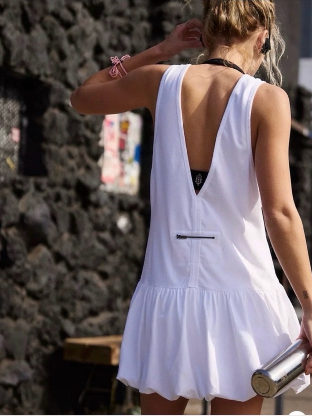 NWT Free People White Hot Shot Bubble Set